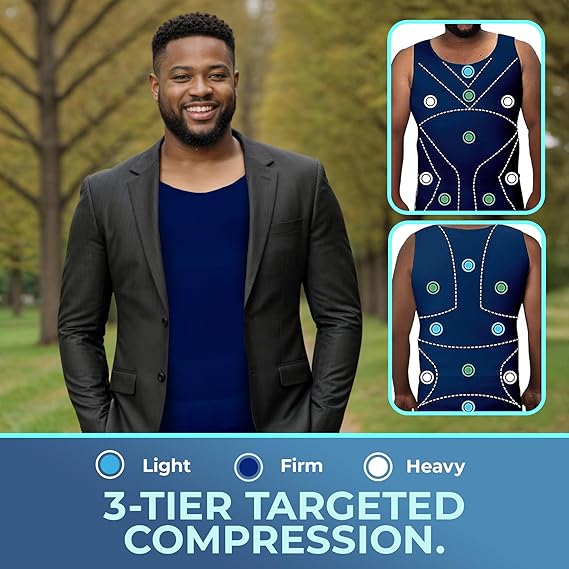 Compression Shirt Tank Top | Tall Length - Image 27