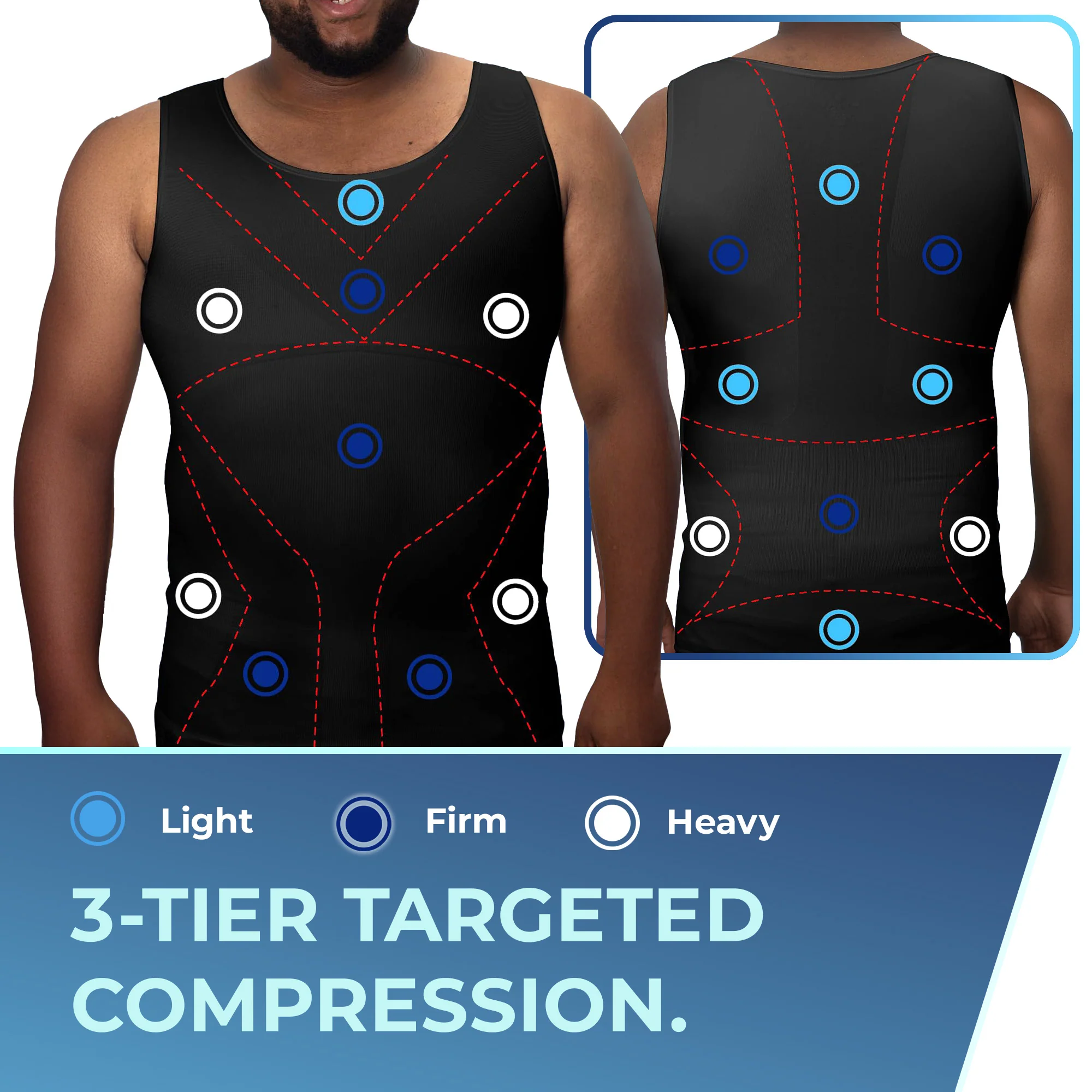 Compression Shirt Tank Top | Tall Length - Image 6