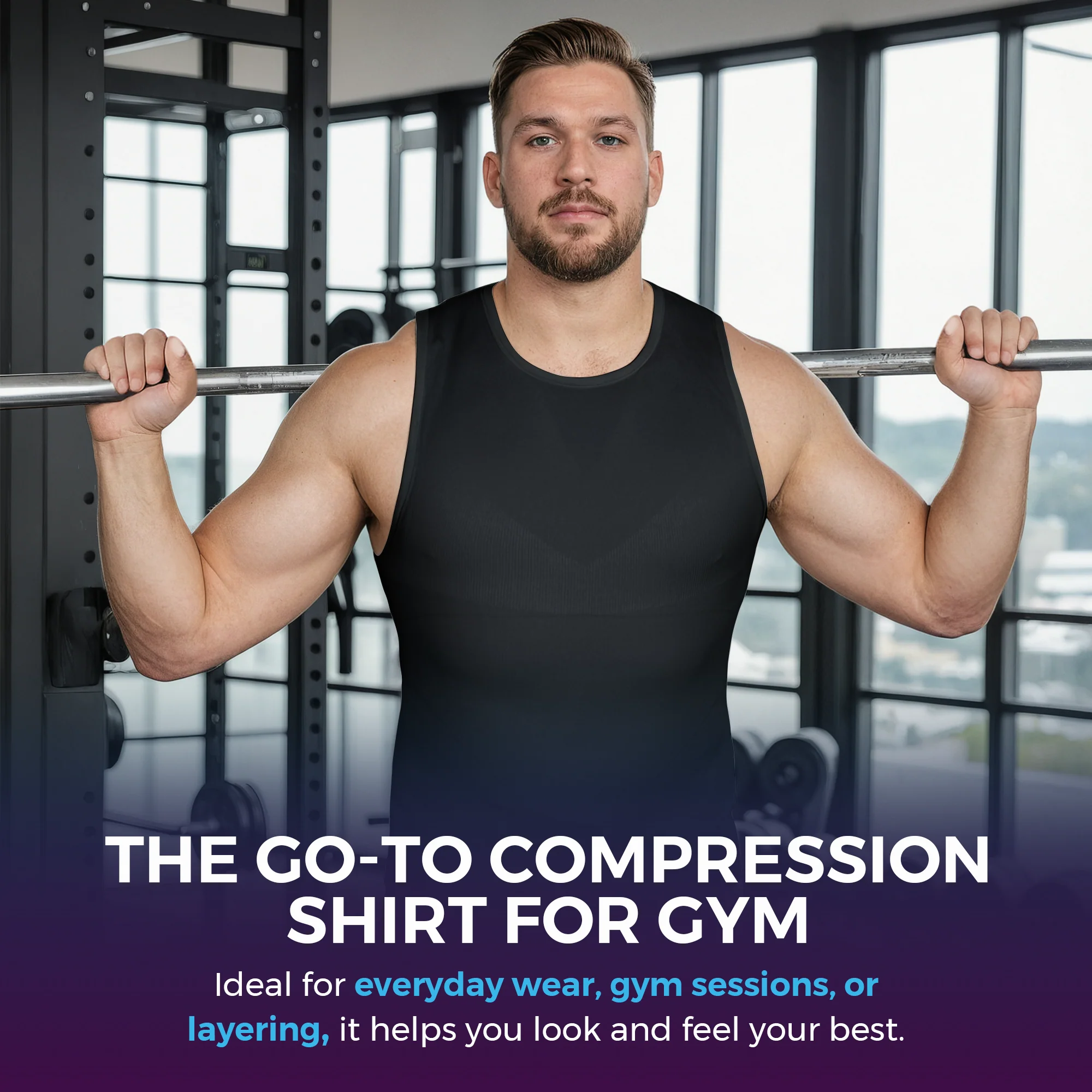 Compression Shirt Tank Top | Regular Length - Image 15